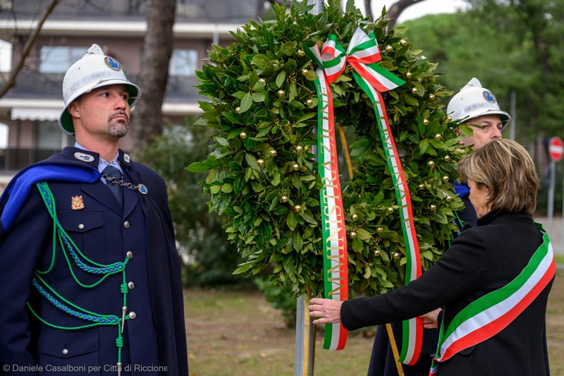 Riccione onora il Giorno del Ricordo con la cerimonia in memoria delle vittime delle foibe