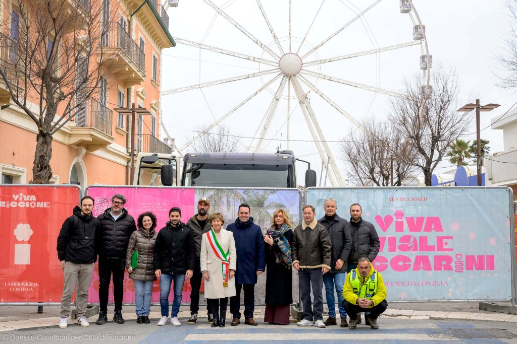 Inaugurazione cantiere nuovo viale Ceccarini e Lungomare del Sole