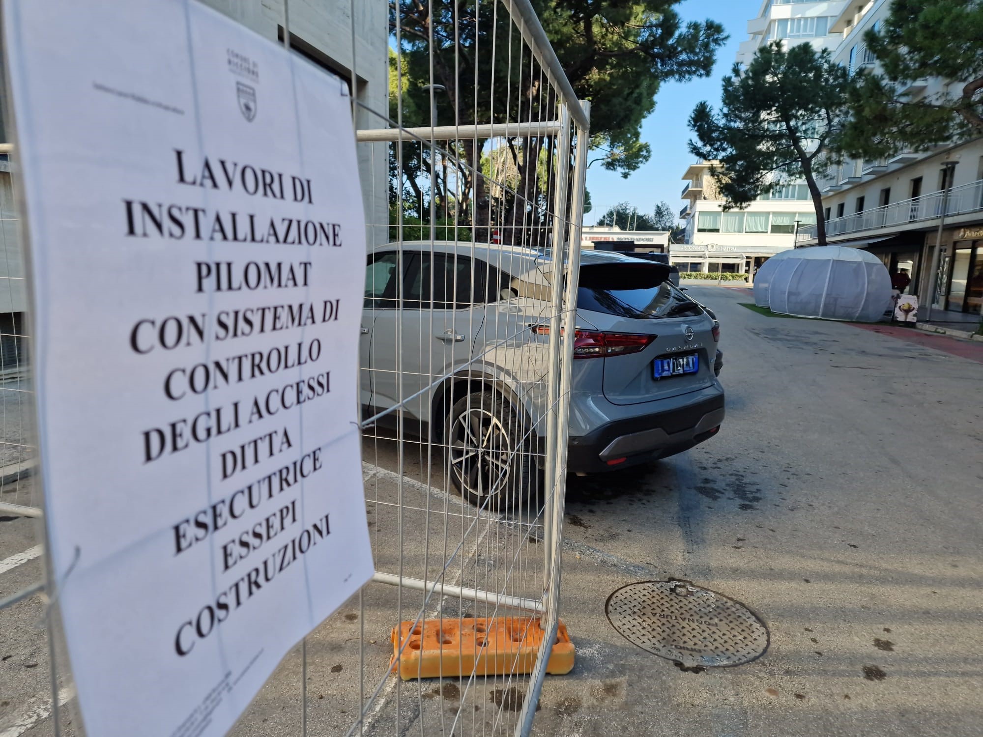 Riccione: al via i lavori di installazione dei pilomat per un centro più sicuro e vivibile