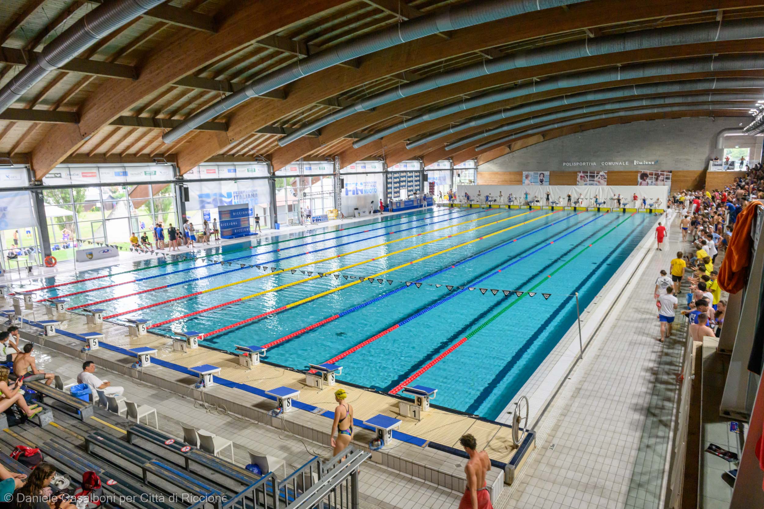 Stadio del nuoto: Riccione meta privilegiata delle grandi manifestazioni con un indotto di 200mila presenze all’anno