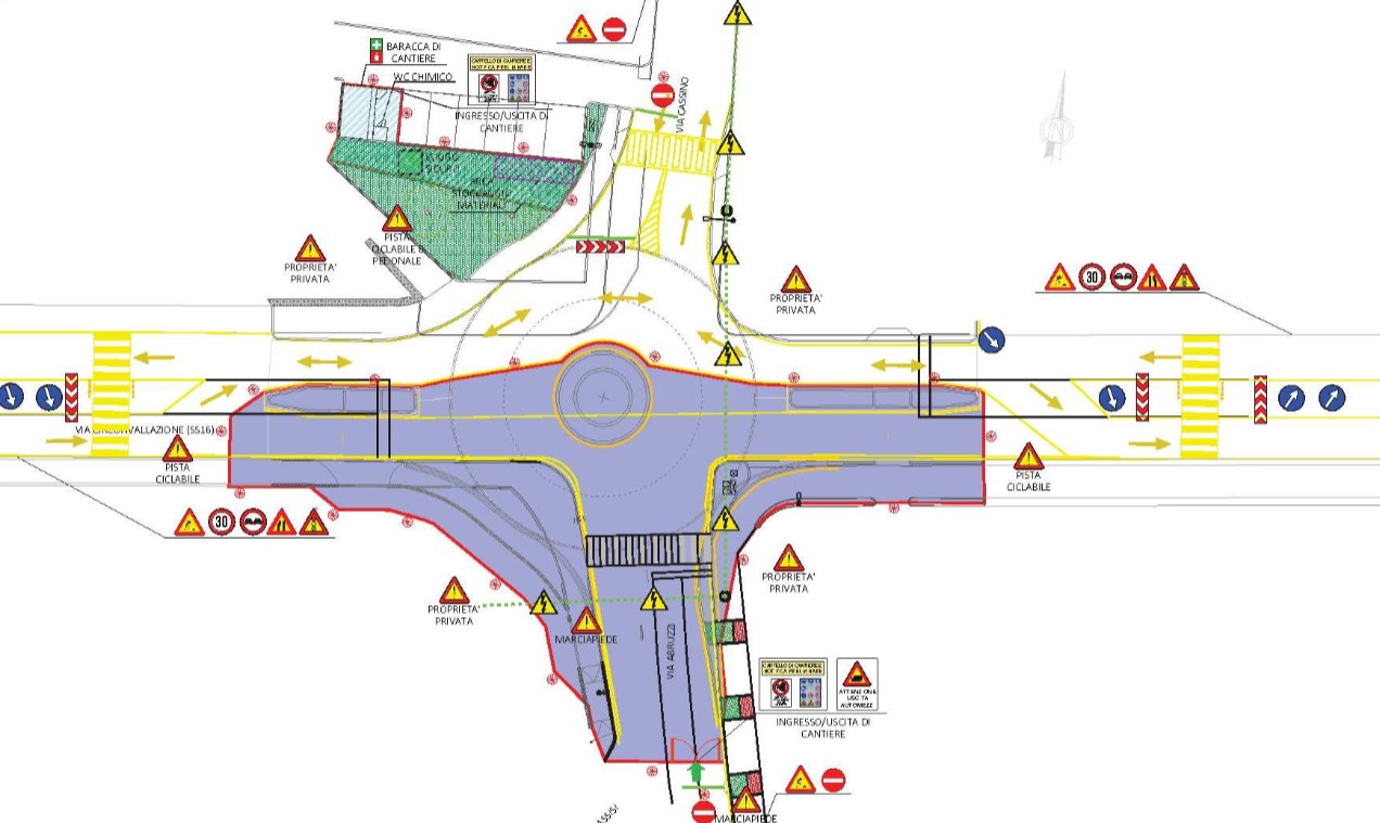 Prosegue la bonifica delle strade di Riccione: interventi nei viali Sicilia e Abruzzi