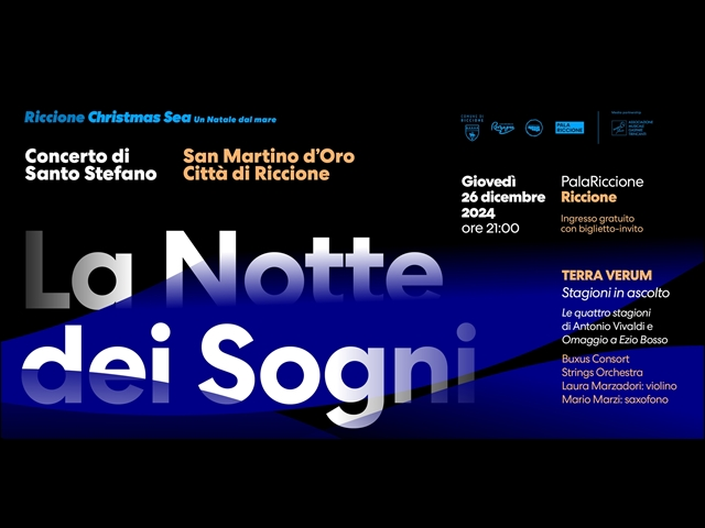 La “Notte dei sogni”: da domani i biglietti-invito allo Iat per il concerto di Santo Stefano e San Martino d’Oro  